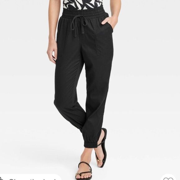 A new day high rise modern ankle joggers w elastic drawstring waist size Small - Picture 1 of 10